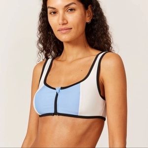 NWT Solid & Striped Charlie Top Size S